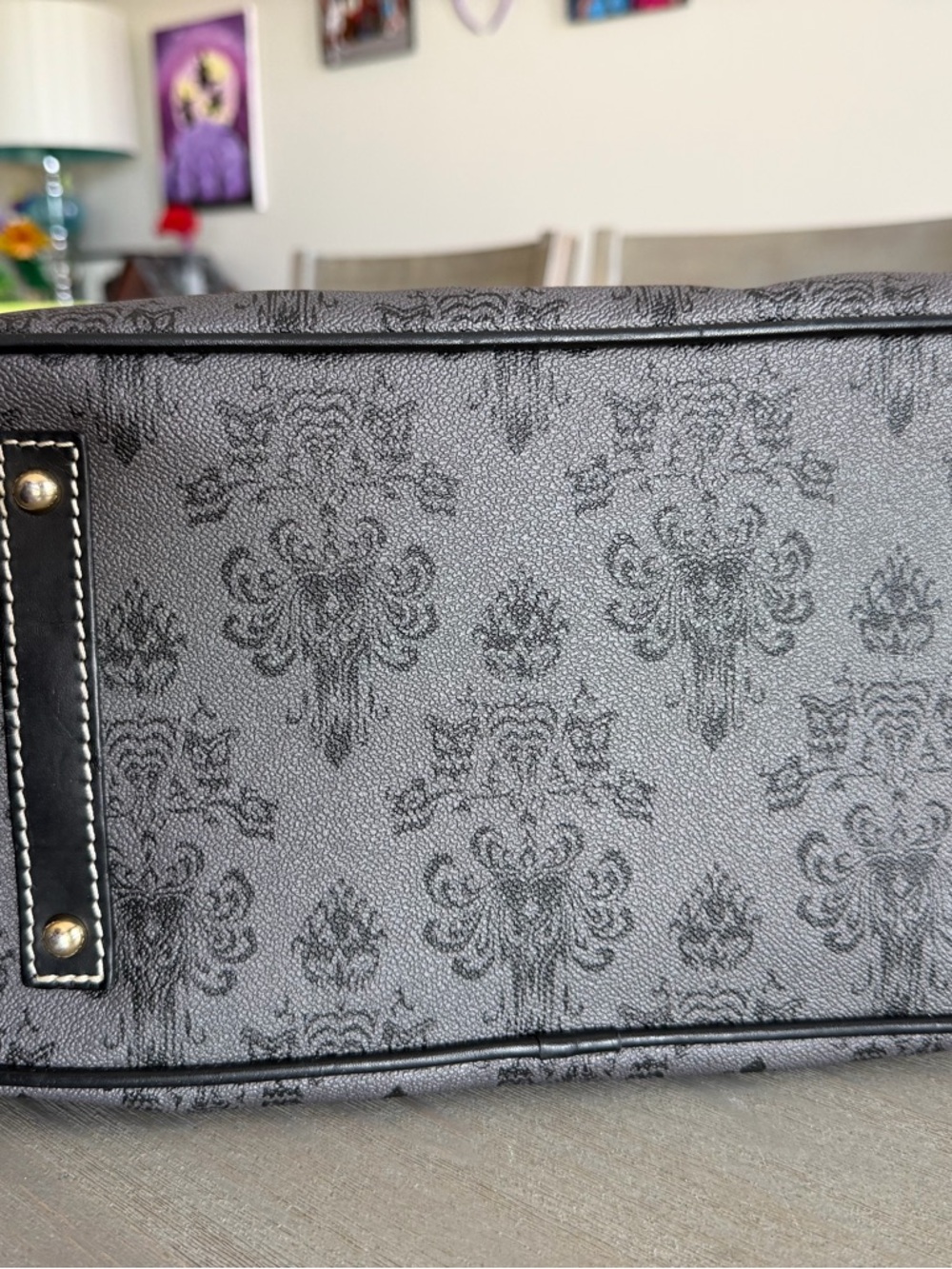 Disney Haunted Mansion Dooney & Bourke shopper tote bag RARE - Picture 4 of 16